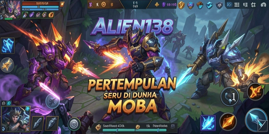 Screenshot gameplay ALIEN138 dengan aksi pertarungan seru.
