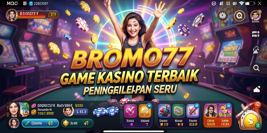 Tampilan gameplay BROMO77 yang mengasyikkan dan penuh warna.