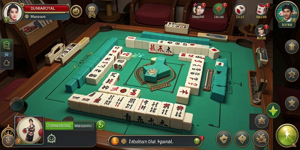 Tampilan gameplay DUNIAROYAL yang seru dan menantang.