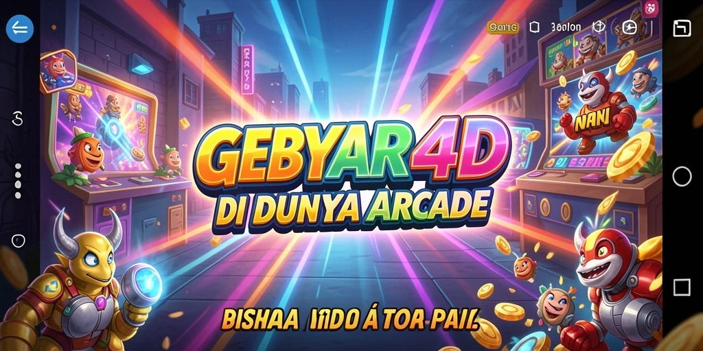 Tampilan menarik dari gameplay GEBYAR4D yang penuh aksi.