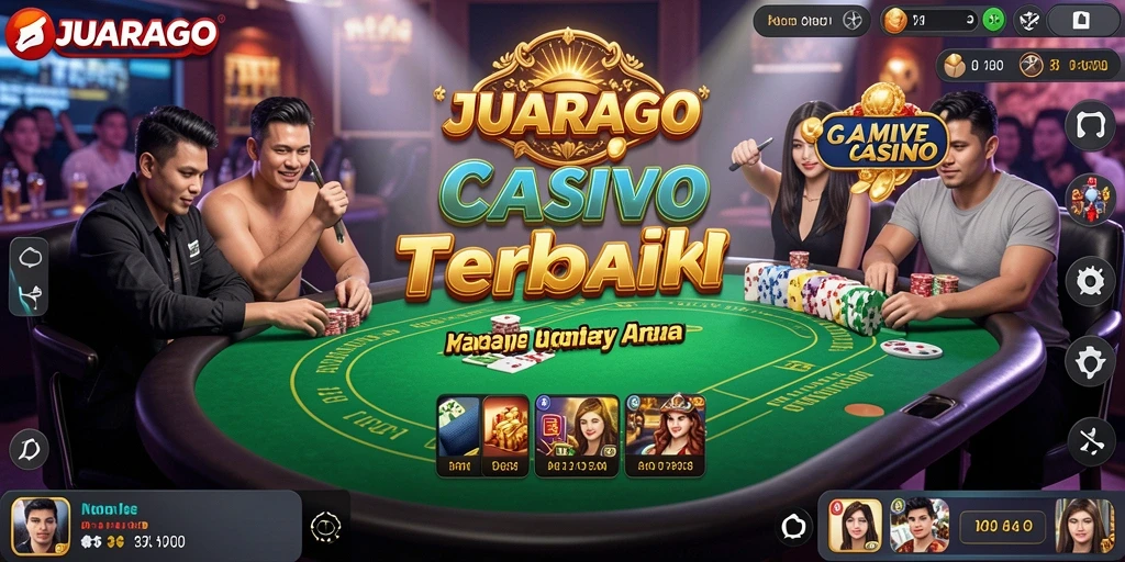 Tampilan gameplay JUARAGO yang mendebarkan di Live Casino.