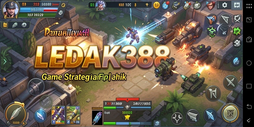 Tampilan gameplay LEDAK388 yang menegangkan dan penuh strategi.