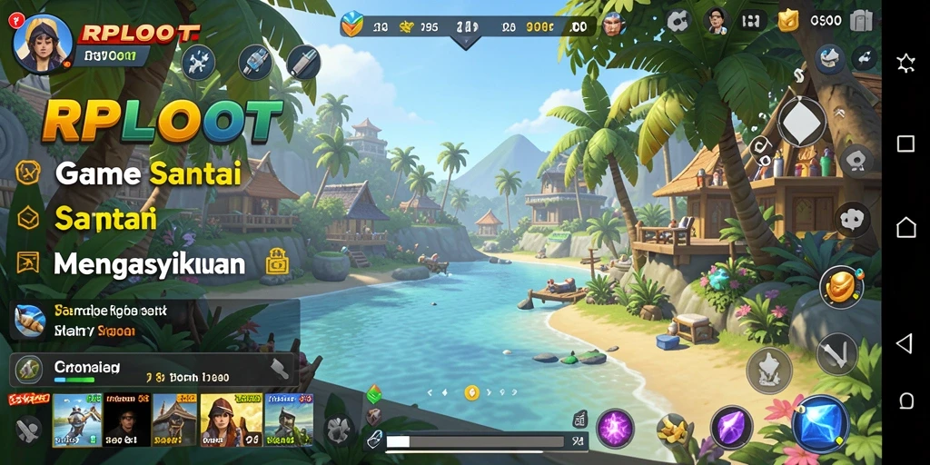 Tampilan menarik dari gameplay RPLOOT yang mengasyikkan.
