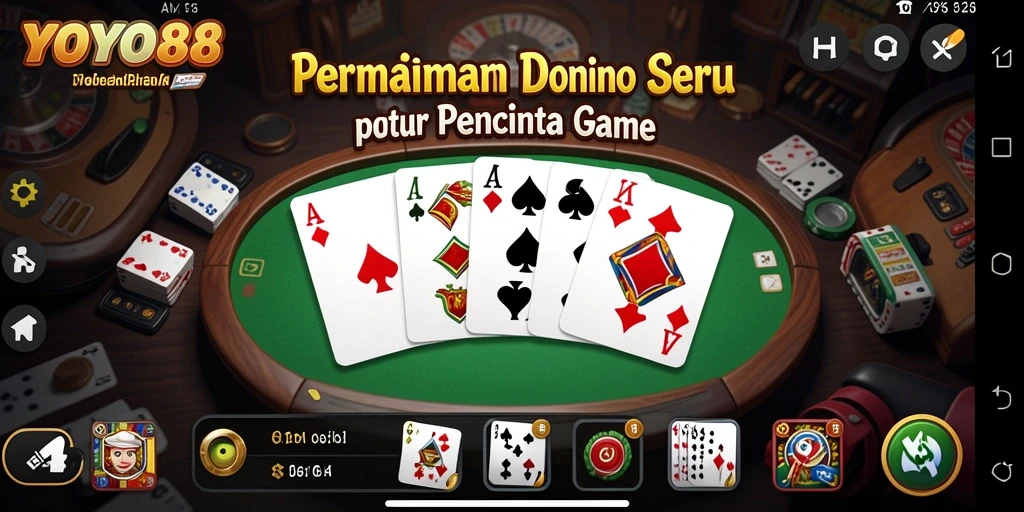 Tampilan gameplay seru dari YOYO88 yang menarik dan menghibur.